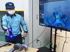3Dスキャナーの活⽤