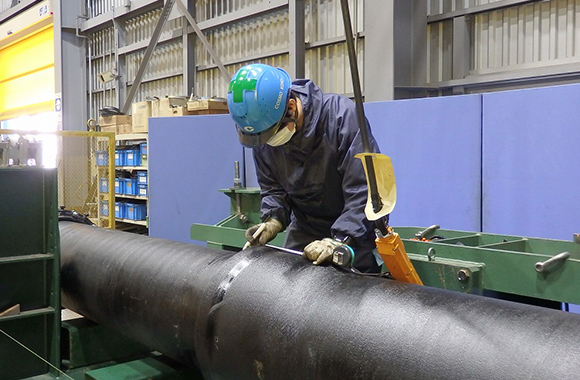 技術テストを行う様子1