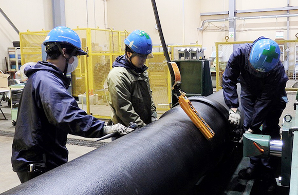 技術テストを行う様子2