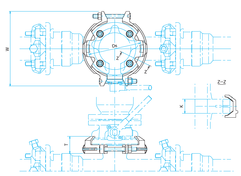 フランジ補強リング