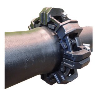 耐震型既設管継手部補強金具 A・K形管用