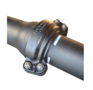 既設管継手部補強金具T形管用