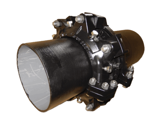 耐震型二重防護金具A・K形管用