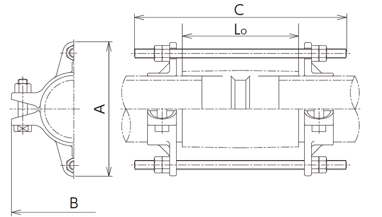 ビニロックソケット型TS管用
