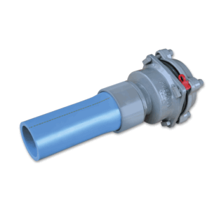 ポリエチレン管 挿し口付 PVジョイント片落型