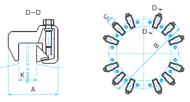 フランジブロック（呼び径 700～1000mm）