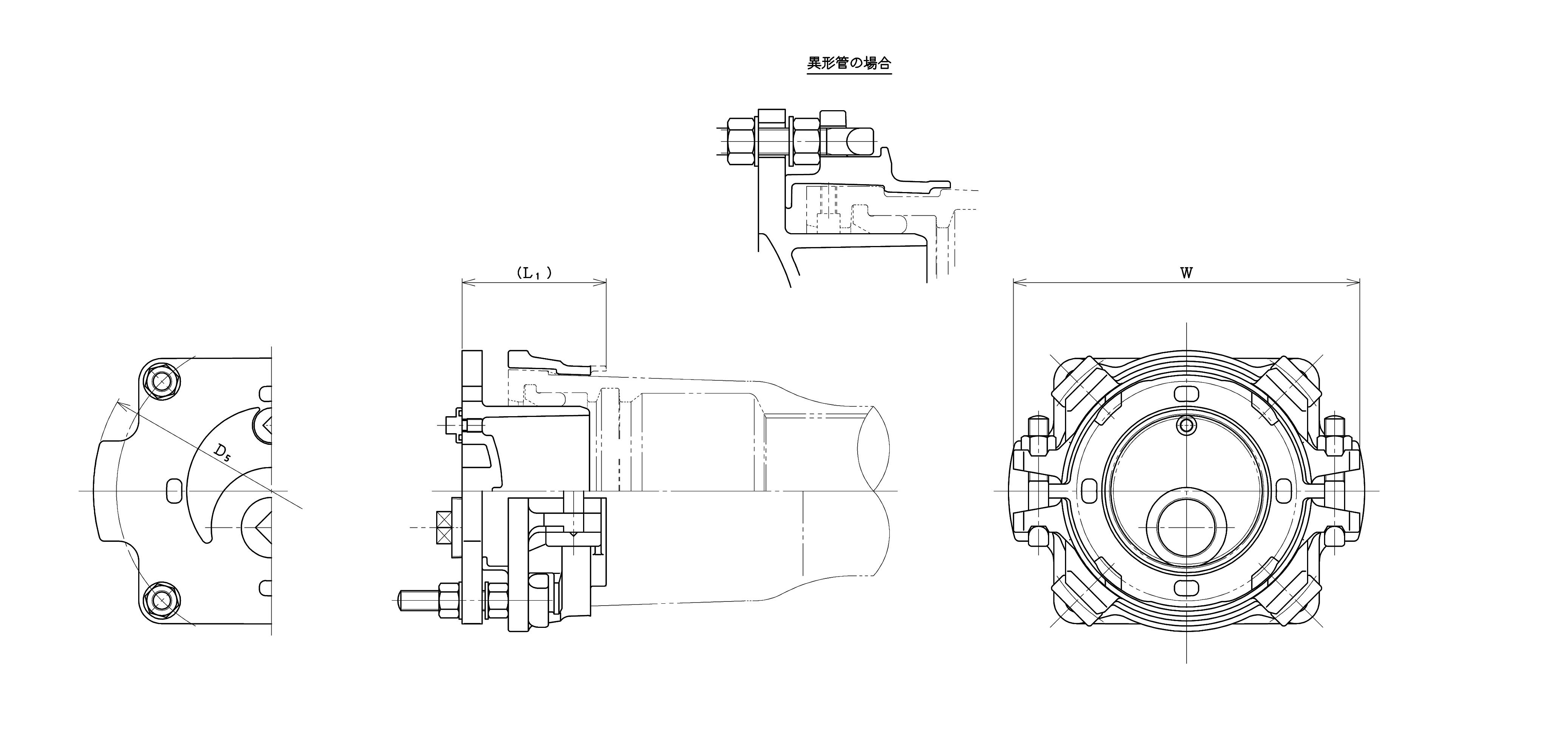 管栓鋳鉄管用NS形 | コスモ工機株式会社