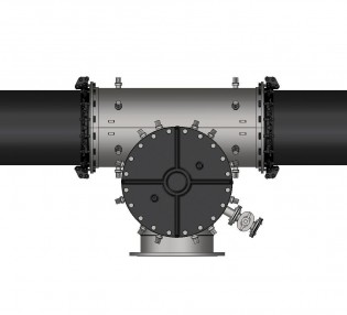 特殊分岐管Cカット